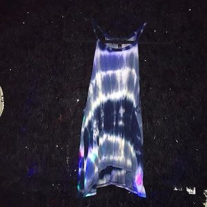 Spaghetti strap long shirt